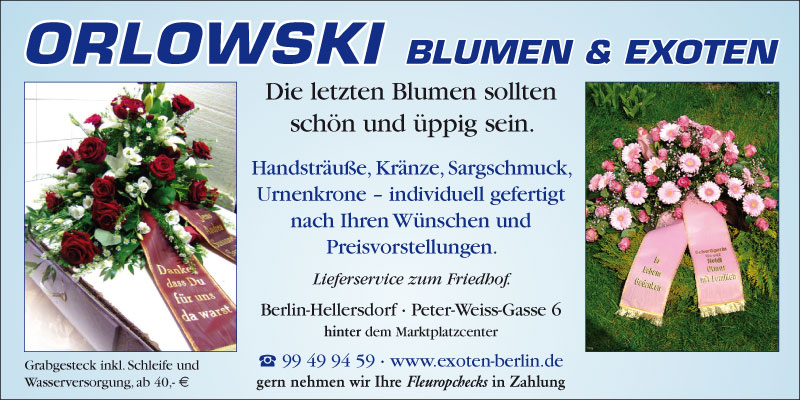 Blumen & Exoten ORLOWSKI