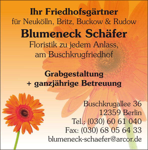 Blumeneck Schäfer