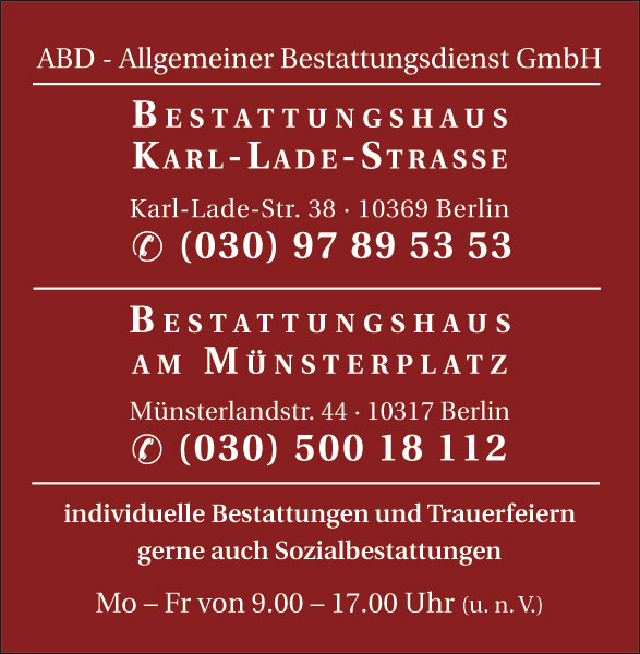 ABD - Allgemeiner Bestattungsdienst GmbH