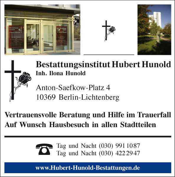 Bestattungsinstitut Hubert Hunold