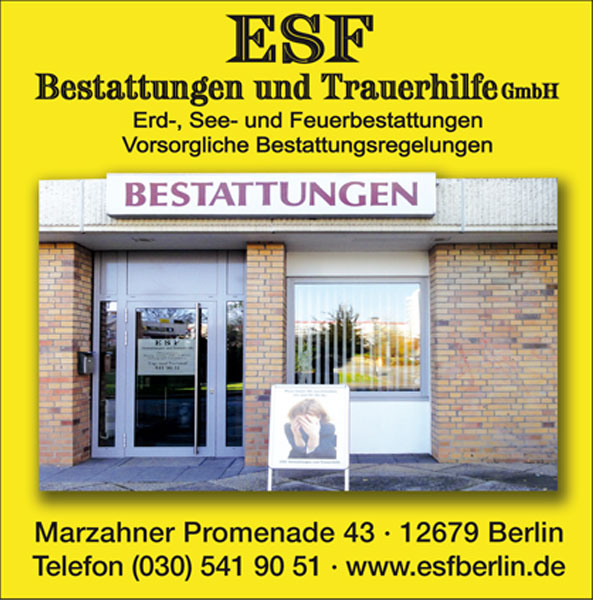ESF Bestattungen und Trauerhilfe GmbH