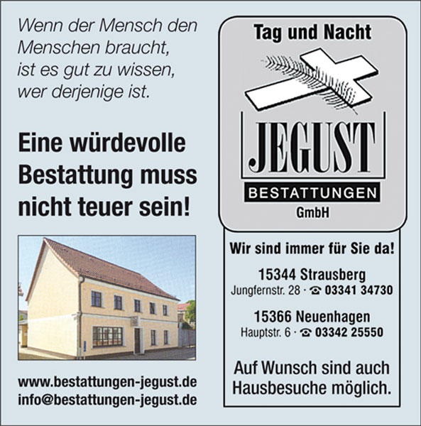 Jegust Bestattungen GmbH