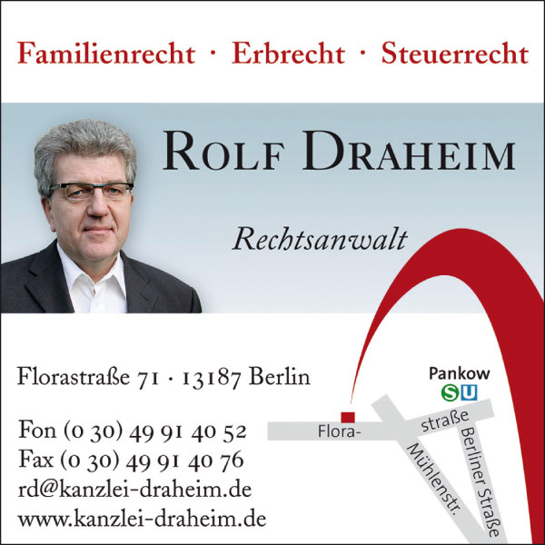 Rolf Draheim – Rechtsanwalt für Familienrecht, Erbrecht, Steuerrecht