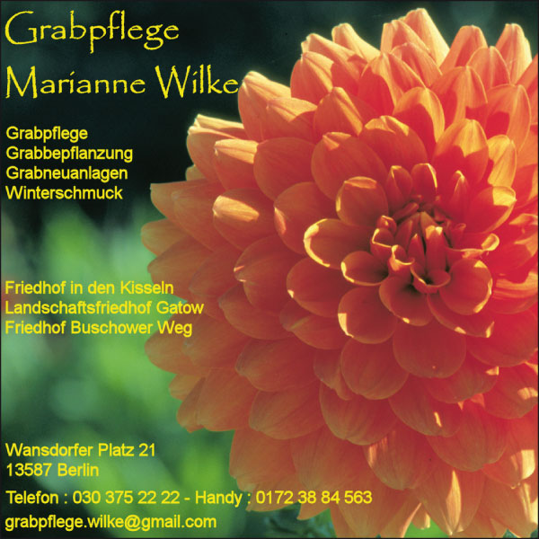 Grabpflege Marianne Wilke