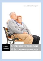 Titelseite vom E-Book Ratgeber zum Thema Sterbegeldversicherung und Bestattungsvorsorge