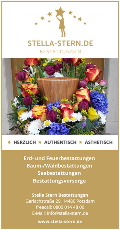 Stella-Stern Bestattungen – herzlich, authentisch, ästhetisch - in Potsdam